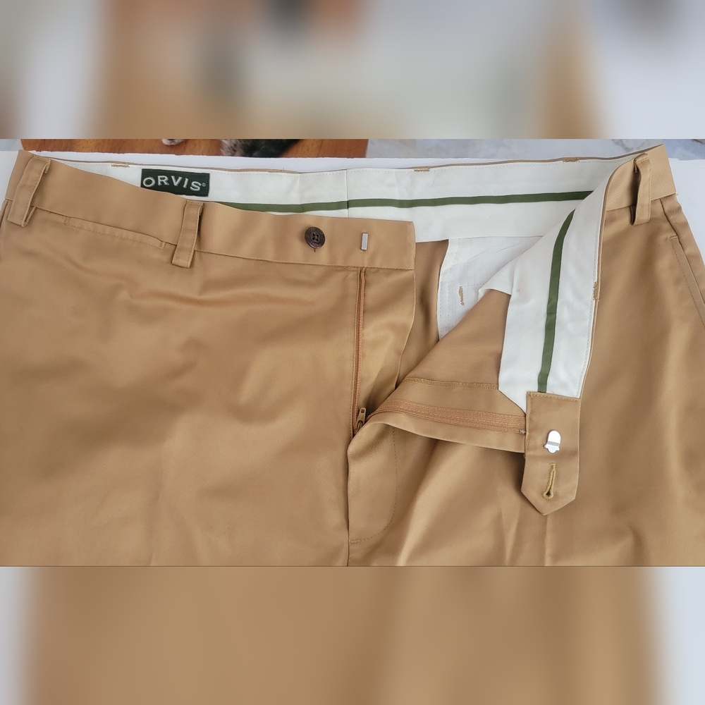 Orvis Tan Chinos Classic Business-Casual